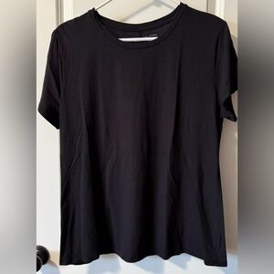 LC Lauren Conrad Black Short Sleeve Tee size XL
